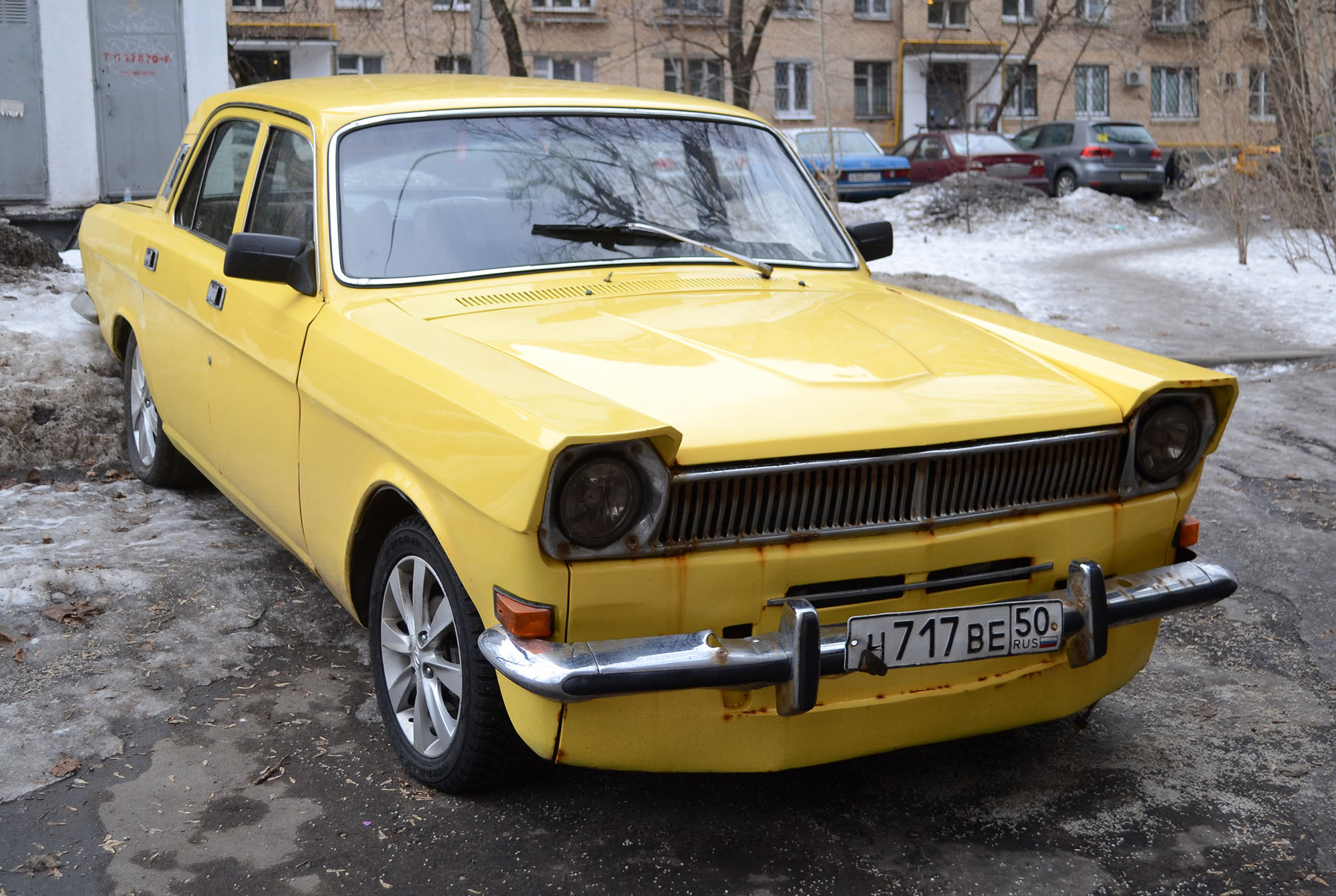 н 717 ве 50, GAZ 24 Волга 24-10/11/17 Sedan, facelift, 1986–1992