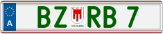 License plate of Austria, Vanity Plates