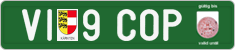 License plate of Austria, Export transit plates