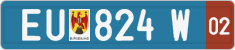 License plate of Austria, Provisional