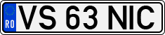 License plate of Romania, Regular plates