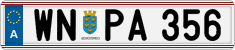 License plate of Austria, Vanity Plates