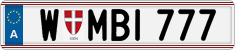 License plate of Austria, Vanity Plates
