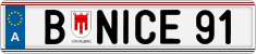 License plate of Austria, Vanity Plates