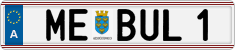 License plate of Austria, Vanity Plates