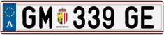 License plate of Austria, Regular plates