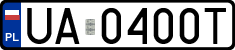 License plates of Poland, Military