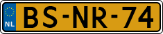 License plate of the Netherlands, Heavy Commercial Vehicles (1994 system)