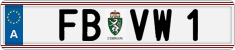 License plate of Austria, Vanity Plates