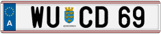 License plate of Austria, Vanity Plates