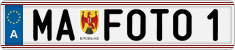 License plate of Austria, Vanity Plates