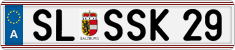License plate of Austria, Vanity Plates