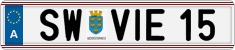License plate of Austria, Vanity Plates