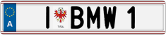 License plate of Austria, Vanity Plates