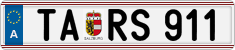 License plate of Austria, Vanity Plates