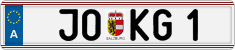 License plate of Austria, Vanity Plates