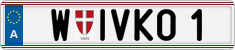 License plate of Austria, Vanity Plates
