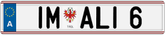 License plate of Austria, Vanity Plates