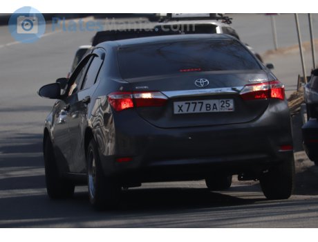 х777ва25, Toyota Corolla