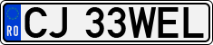 License plate of Romania, Regular plates