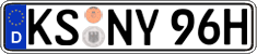 German license plate, Plates for oldtimers (type 