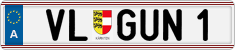 License plate of Austria, Vanity Plates