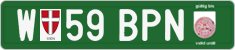 License plate of Austria, Export transit plates