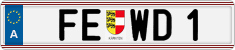 License plate of Austria, Vanity Plates
