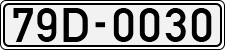 License plate of Vietnam, Cars