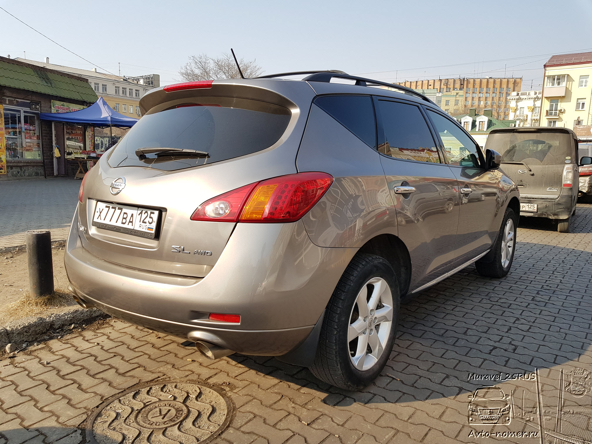 х 777 ва 125, Nissan Murano 2nd gen SUV (Z51), 2007–2016