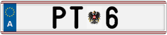License plate of Austria, Official services and consulates