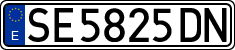 License plates of Spain, 1971 year series