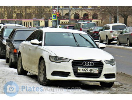 о449мр98, Audi A6
