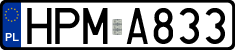 License plates of Poland, Authorities