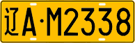 License plate of China, Trucks and buses