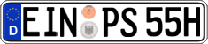 German license plate, Plates for oldtimers (type 