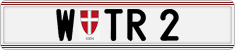 License plate of Austria, Vanity Plates