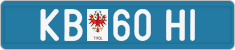 License plate of Austria, Dealer