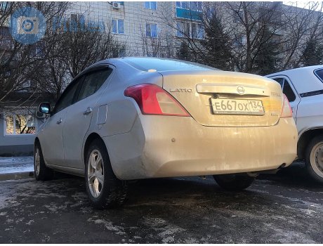 е667ох134, Nissan Latio