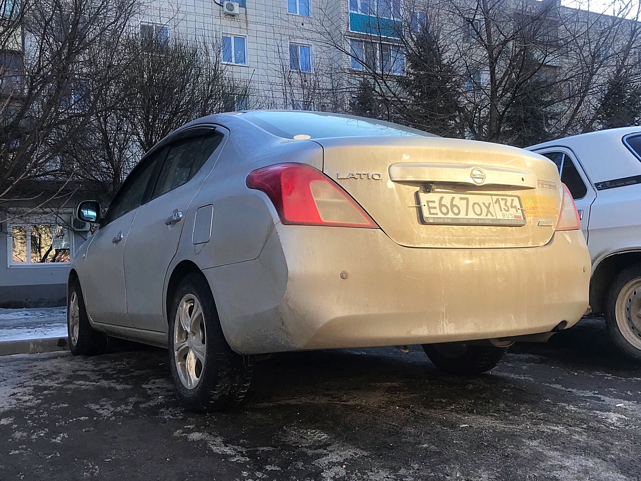 е 667 ох 134, Nissan Latio 2nd gen (N17; JP-market), 2012–2016