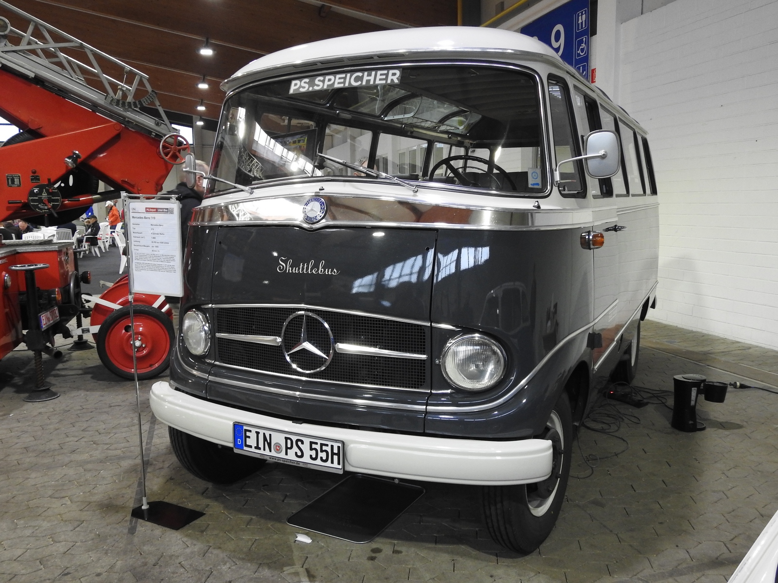 EIN PS 55 H, Mercedes-Benz O319 1st gen (319), 1955–1968