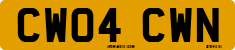 License plate of the United Kingdom, 2001 year system