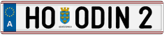 License plate of Austria, Vanity Plates