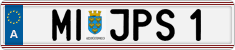 License plate of Austria, Vanity Plates