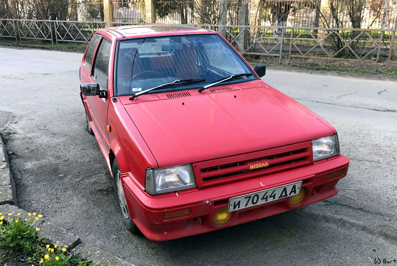 и 7044 ДА, Nissan March 1st gen 3-door Hatch (K10), 1982–1992