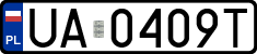License plates of Poland, Military