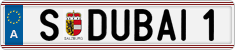 License plate of Austria, Vanity Plates