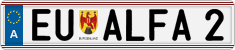License plate of Austria, Vanity Plates