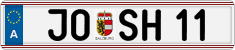 License plate of Austria, Vanity Plates