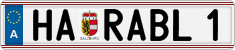 License plate of Austria, Vanity Plates